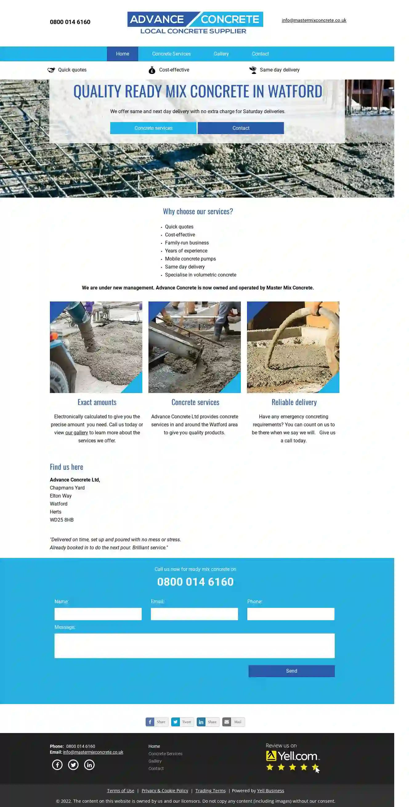 Advance Concrete Ltd