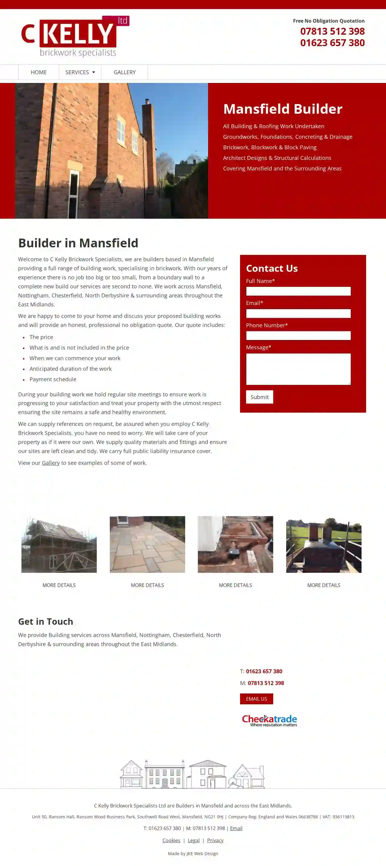 C Kelly Brickwork Specialists