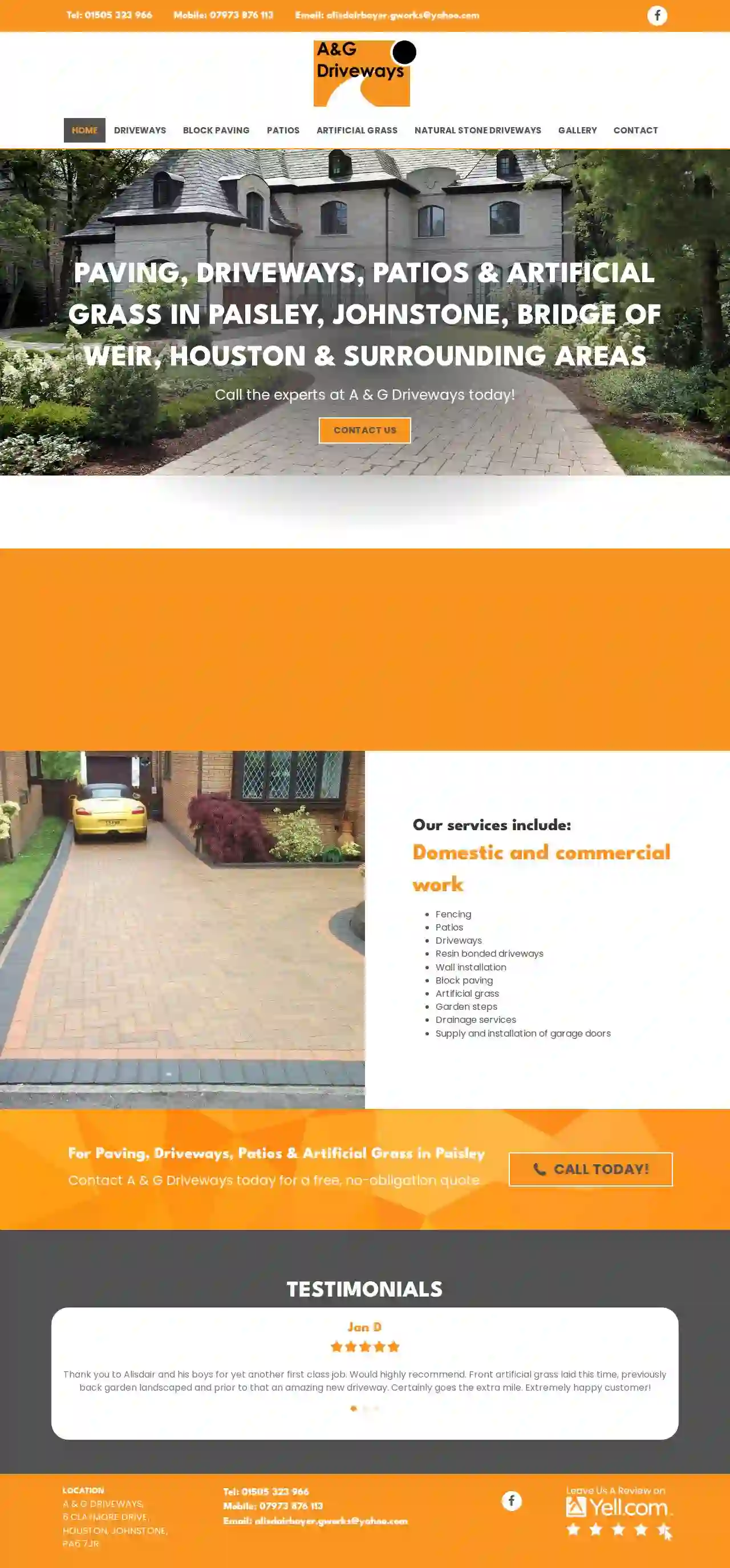 A & G Driveways