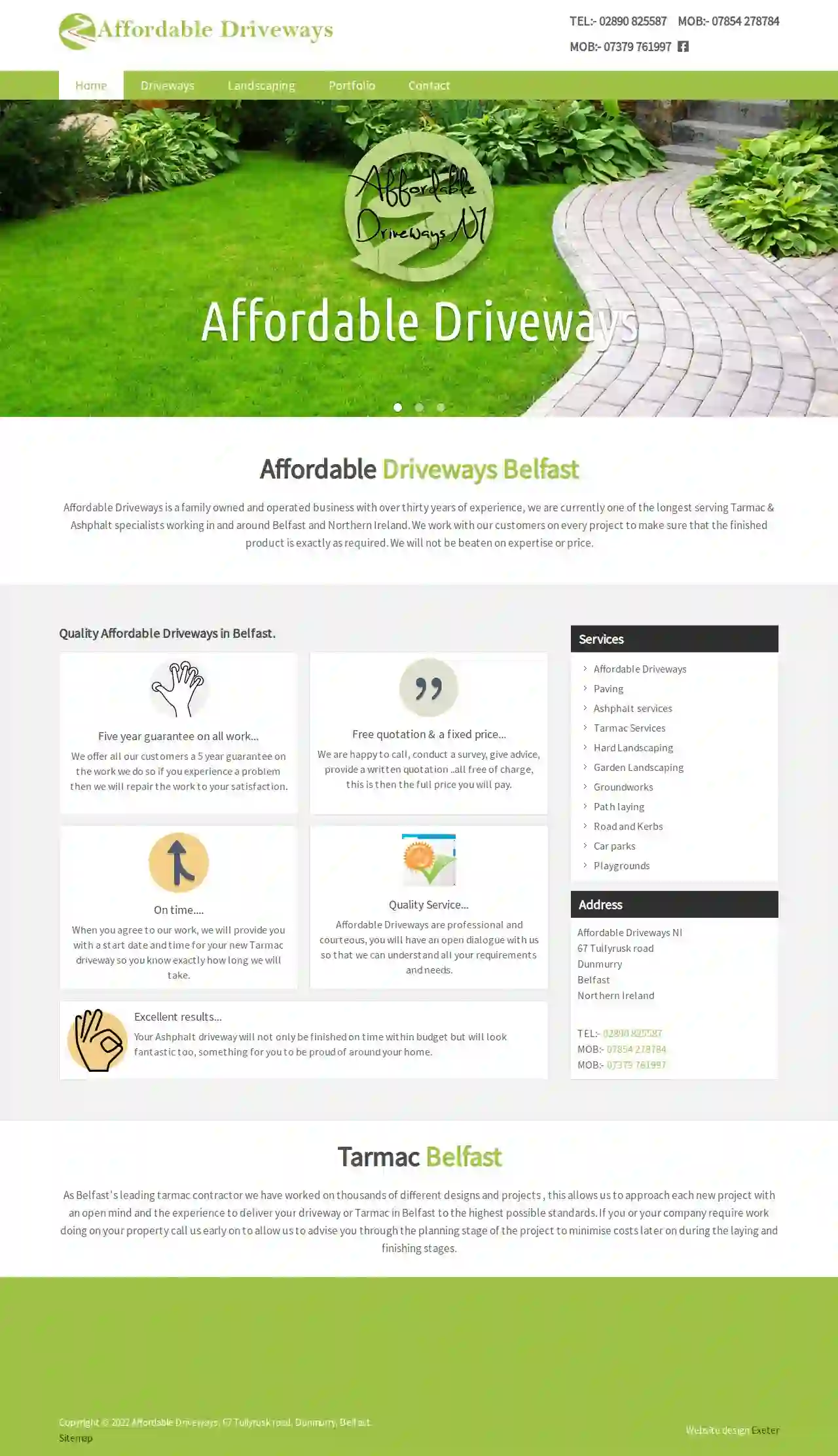 Affordable driveways