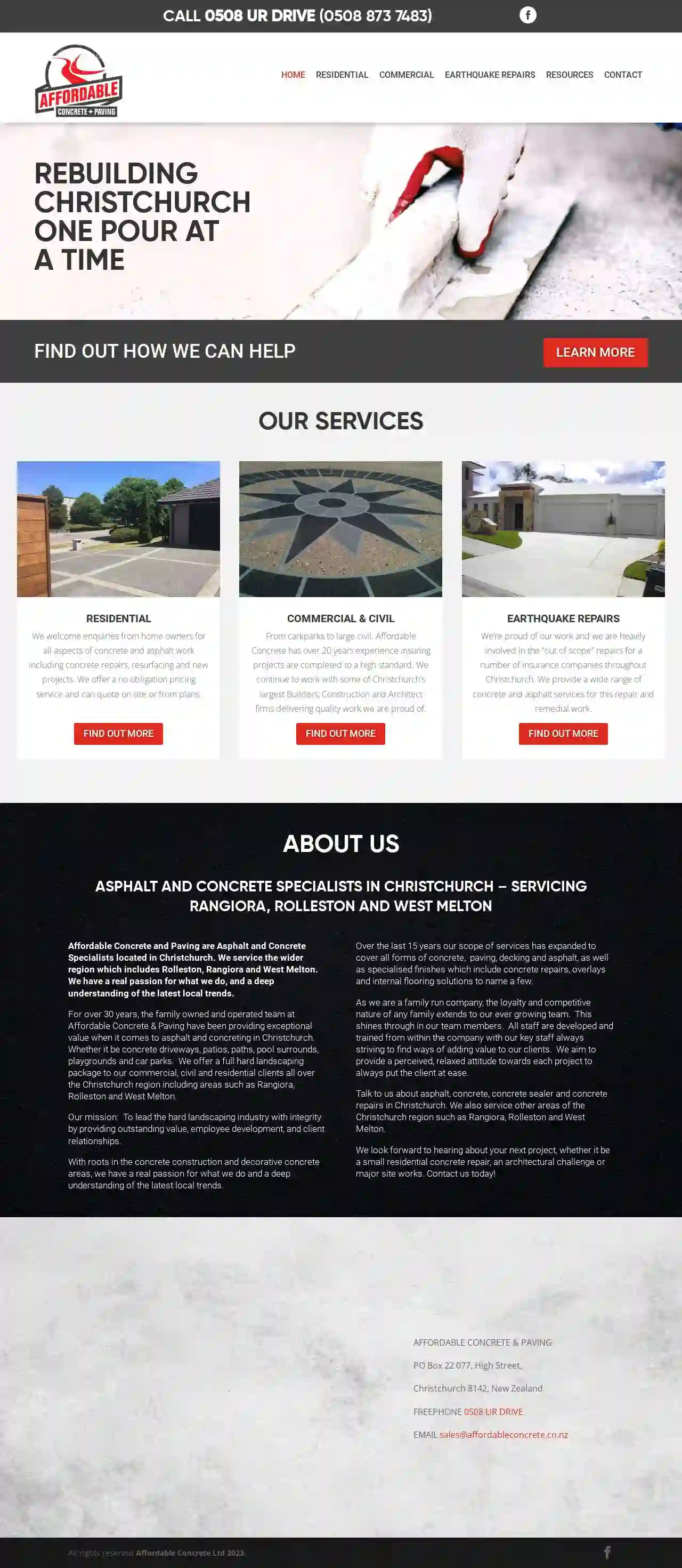 Affordable Concrete & Paving