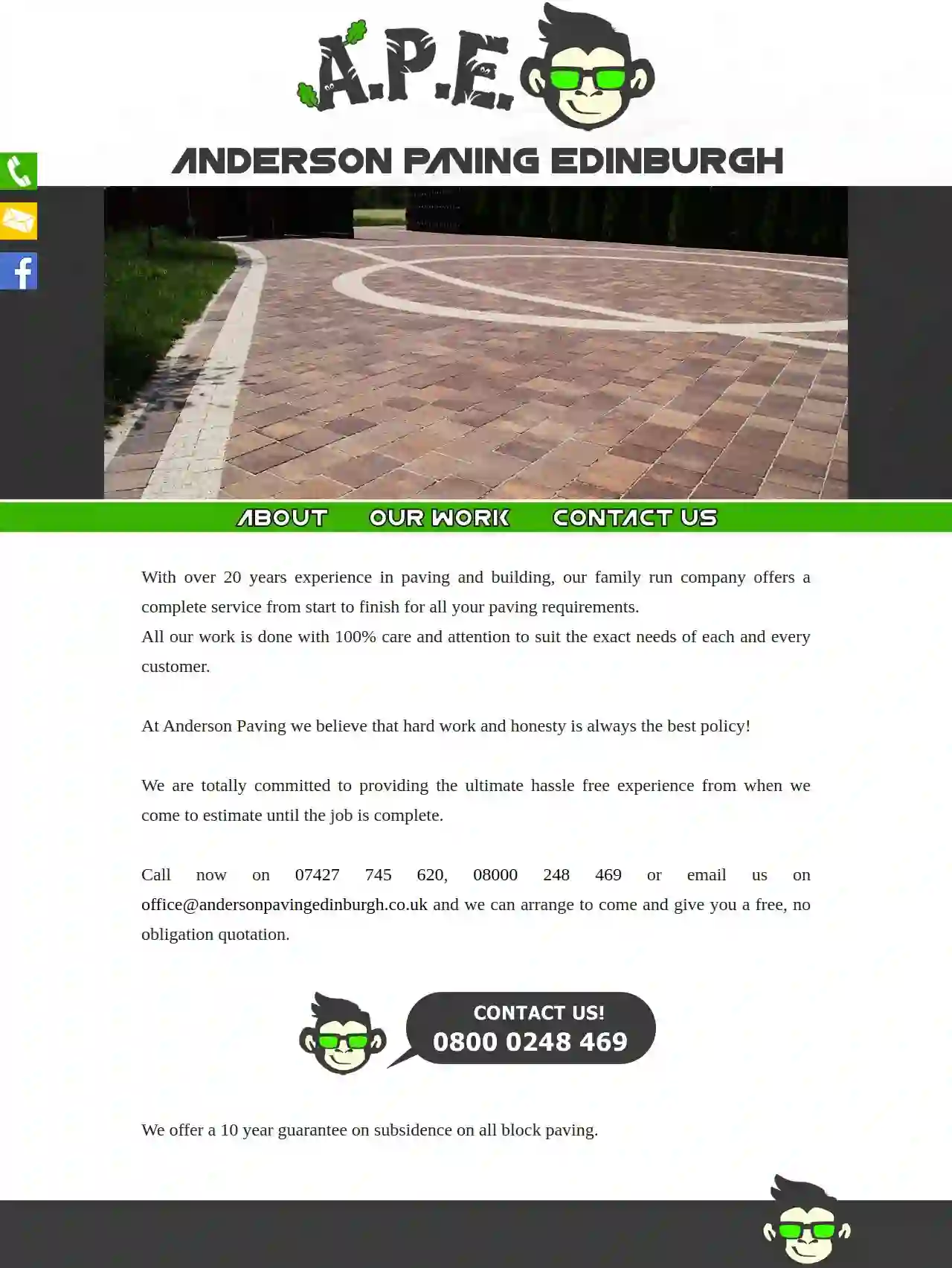 Anderson Paving Edinburgh