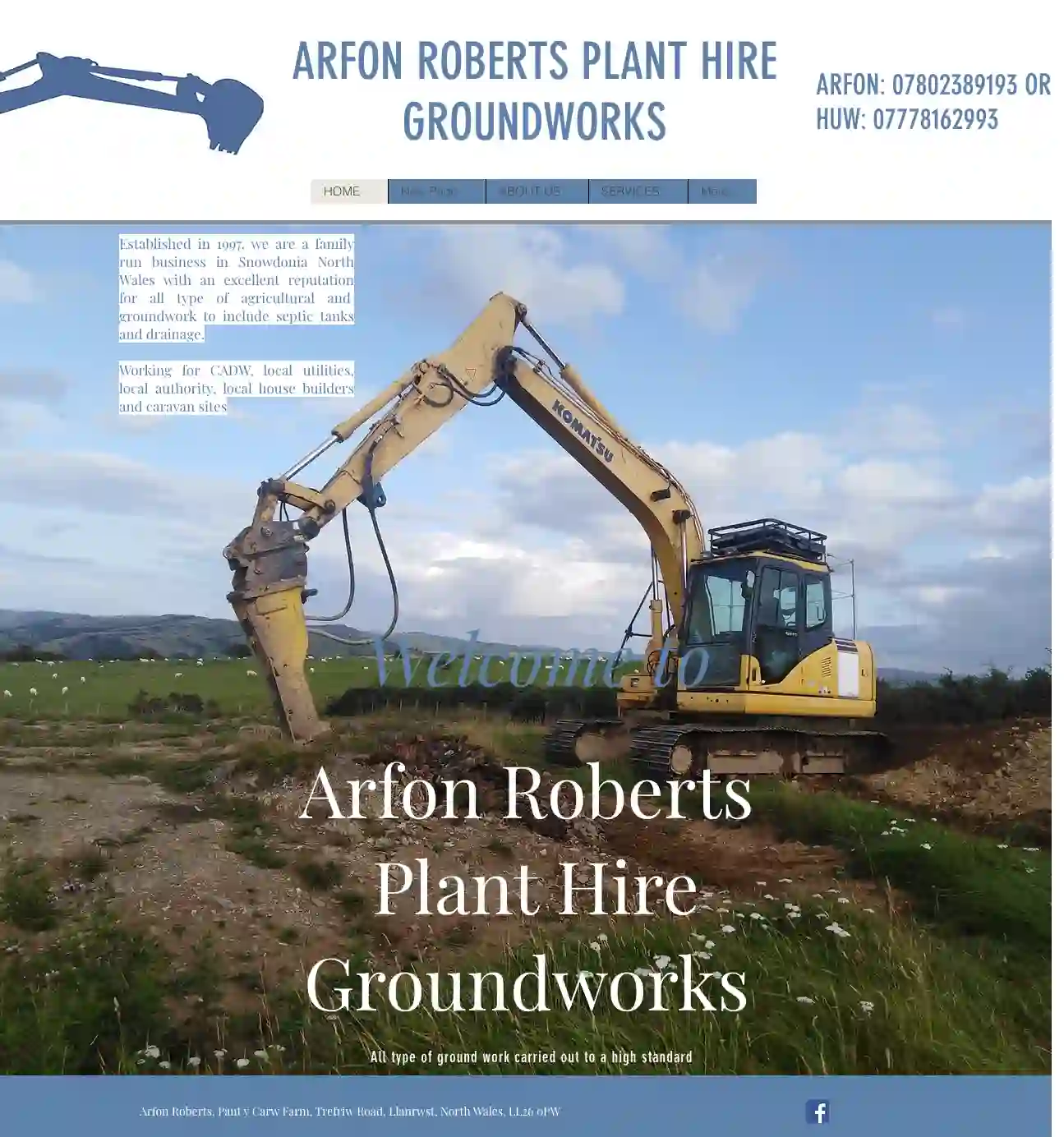 Arfon Roberts Plant Hire/Groundworks