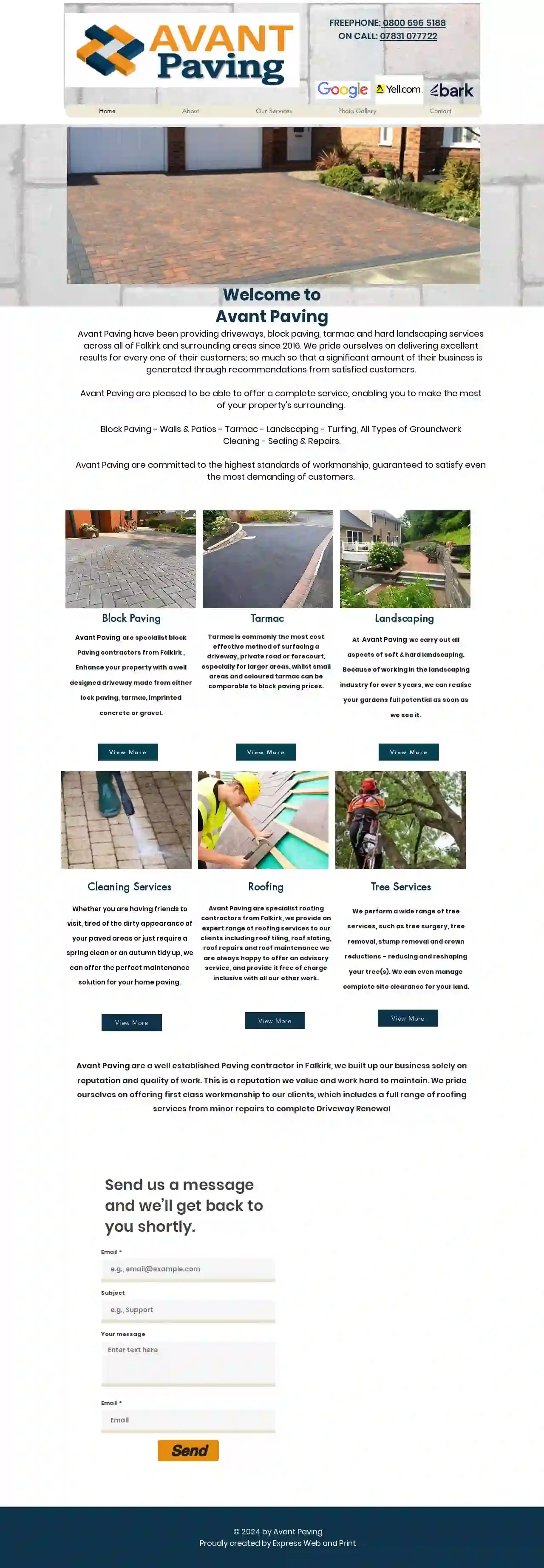 Avant Paving Ltd