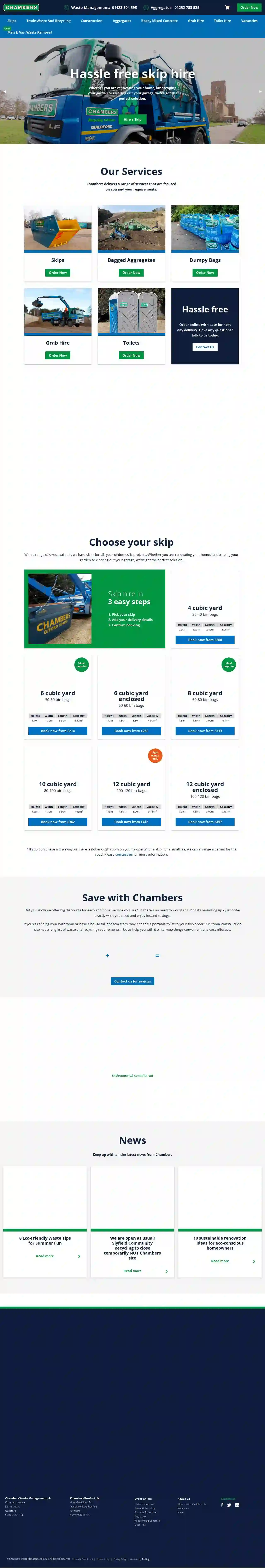 Chambers Runfold PLC