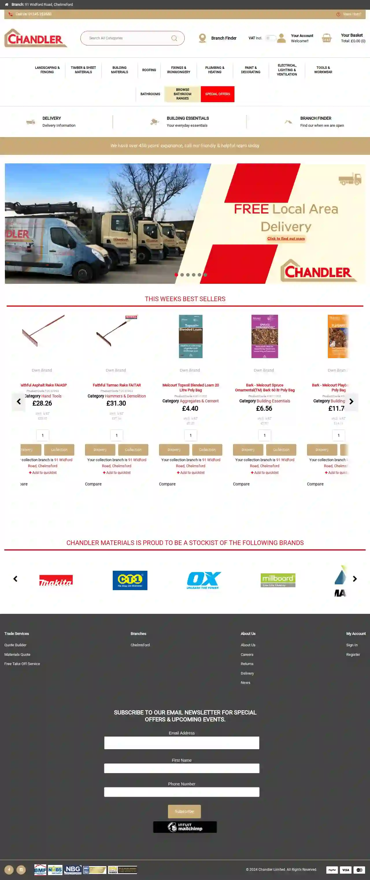 Chandler Material Supplies Ltd