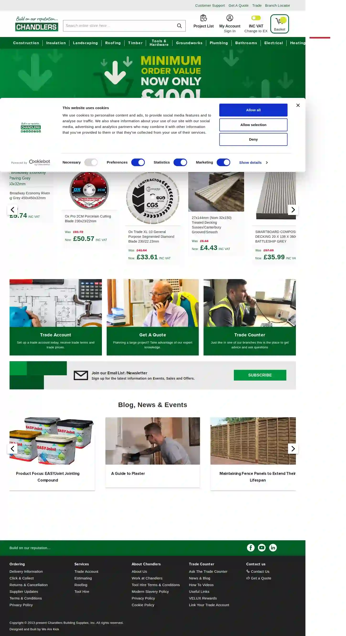 Chandlers Building Supplies - Thanet