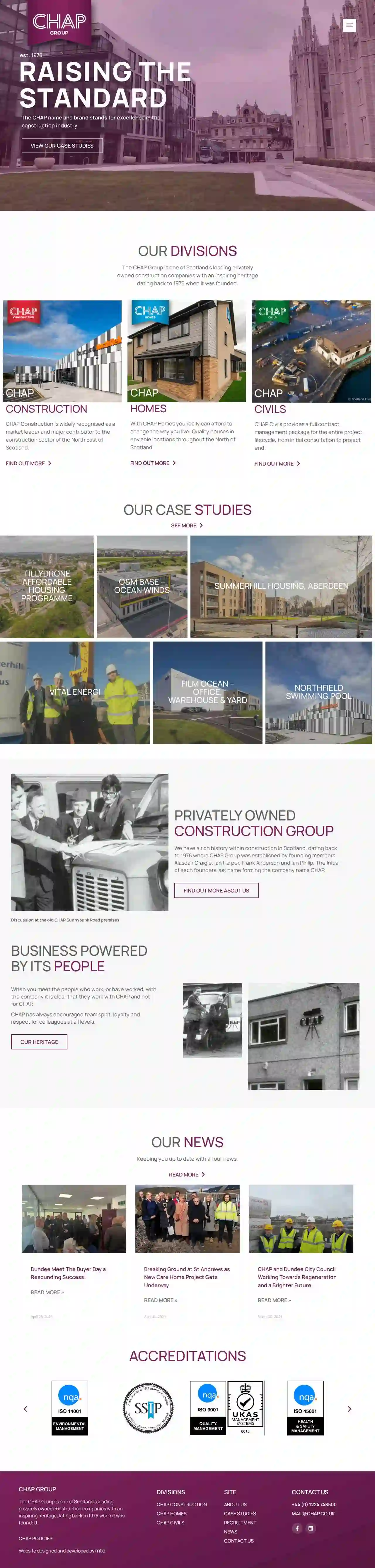 CHAP Group (Aberdeen) Ltd