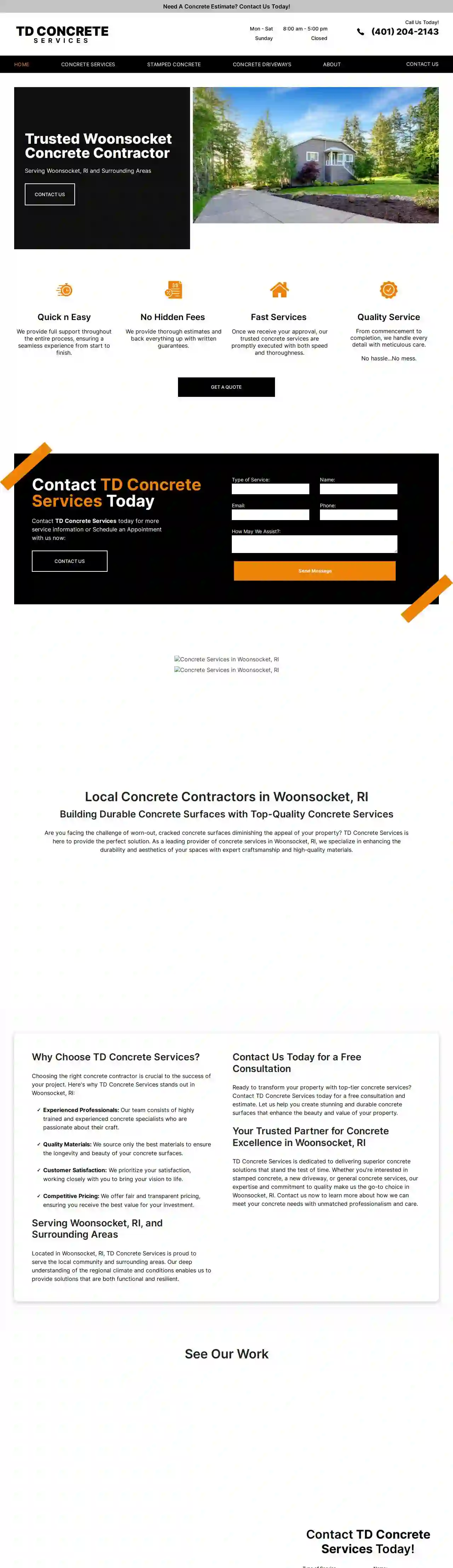 TD Concrete Services