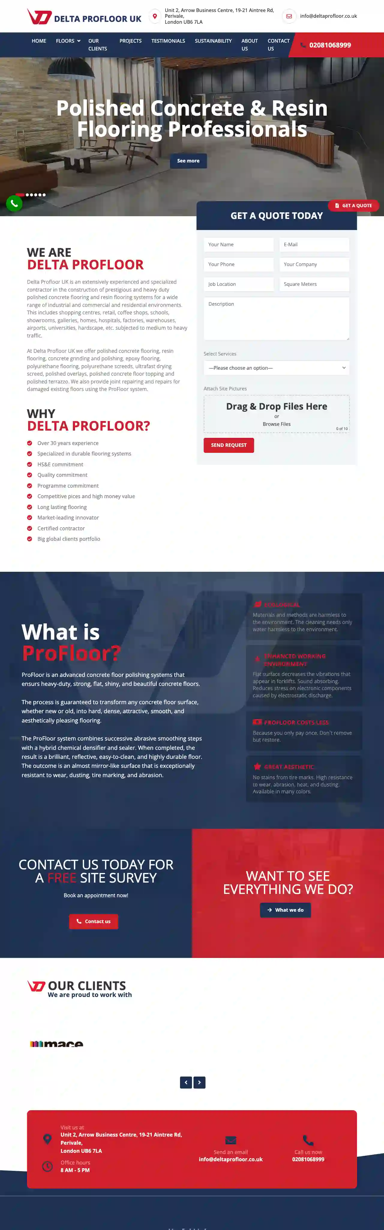 Delta ProFloor - Polished Concrete & Resin Flooring