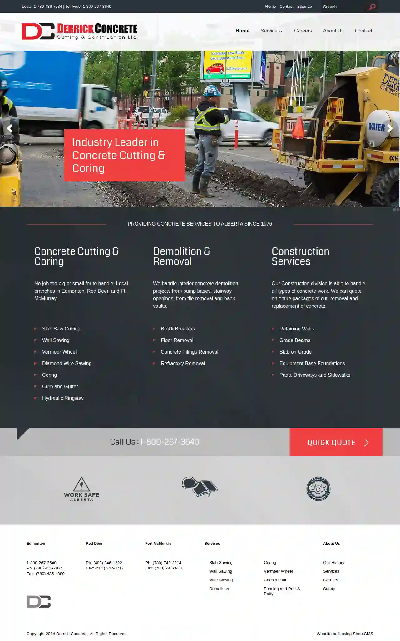 Derrick Concrete Cutting & Construction Ltd.