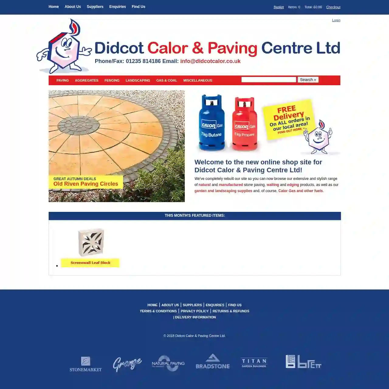 Didcot Calor & Paving Centre Ltd