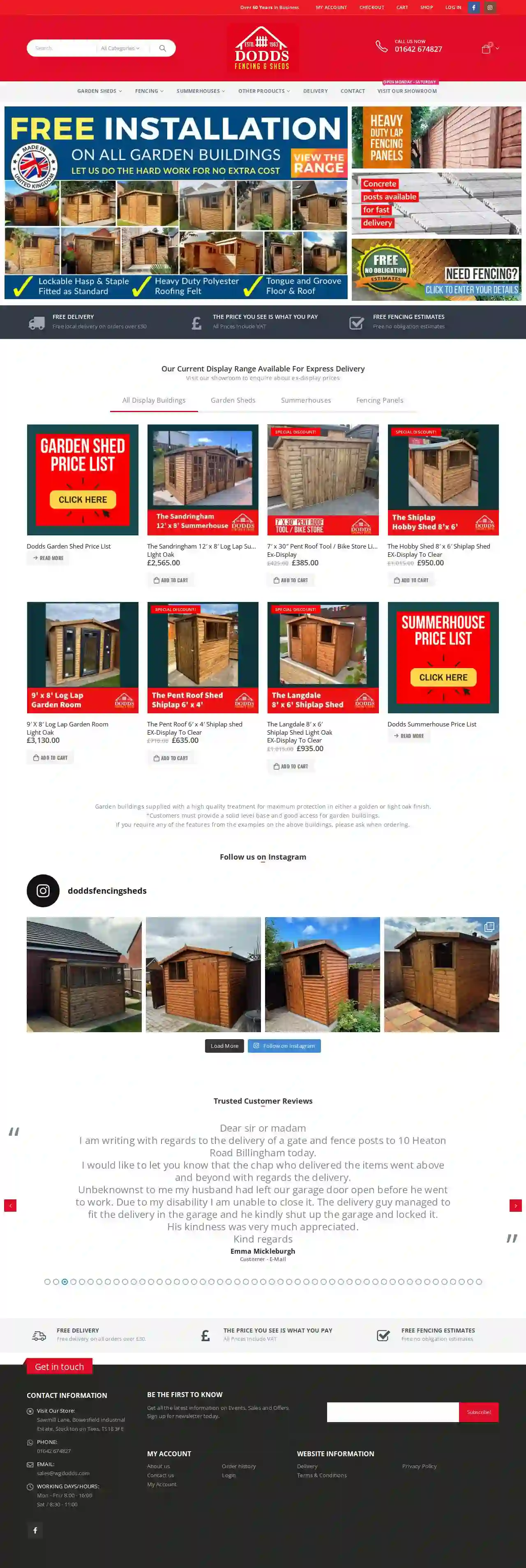 Dodds Fencing & Sheds