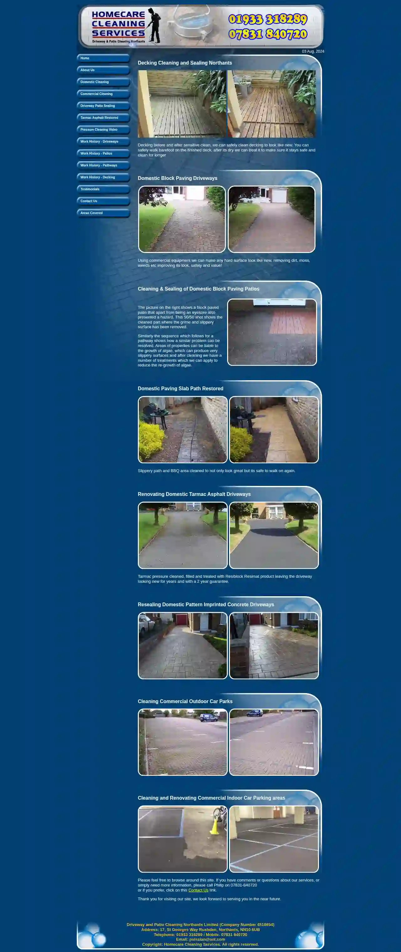 Driveway and Patio Cleaning Northants Limited