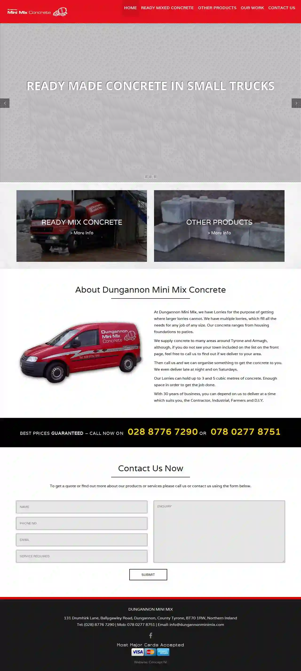 Dungannon Mini Mix Concrete