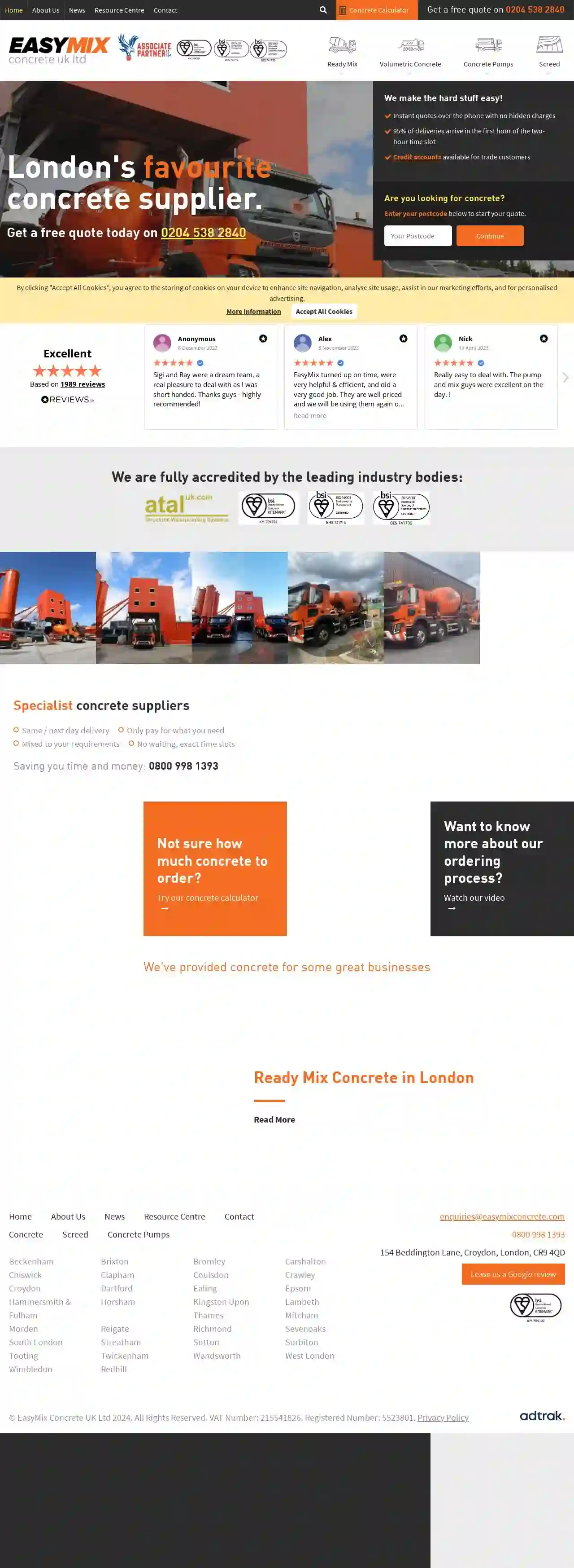 EasyMix Concrete UK Ltd