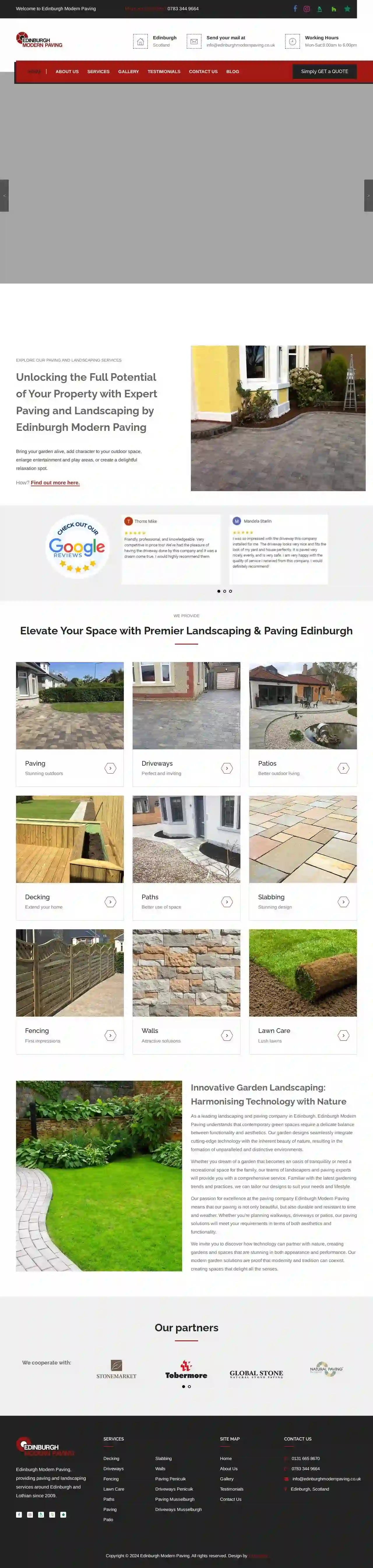 Edinburgh Modern Paving Ltd