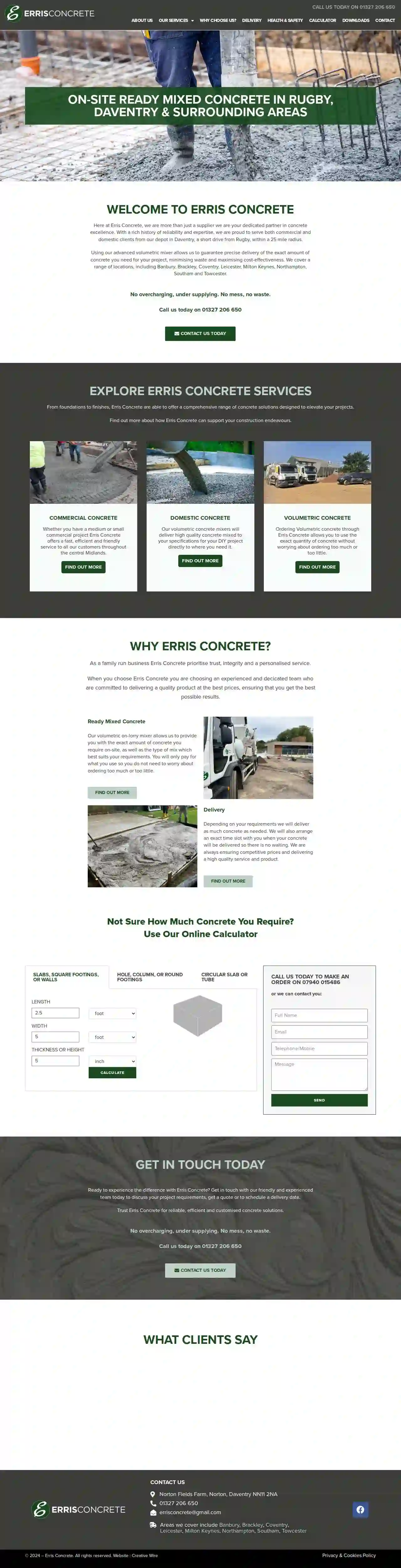 Erris Concrete Limited