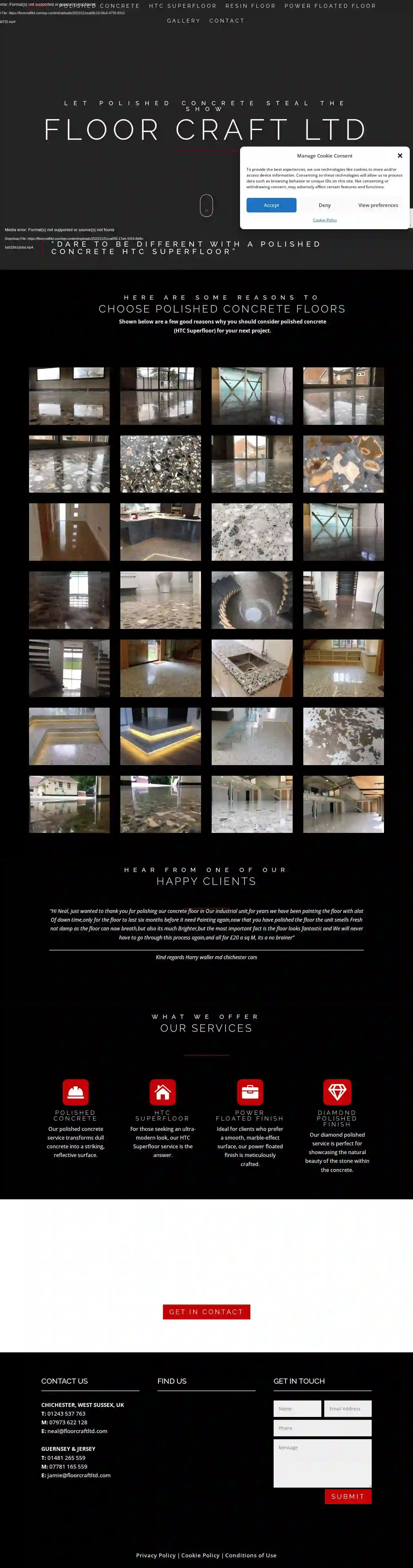 Floorcraft ltd Polished Concrete