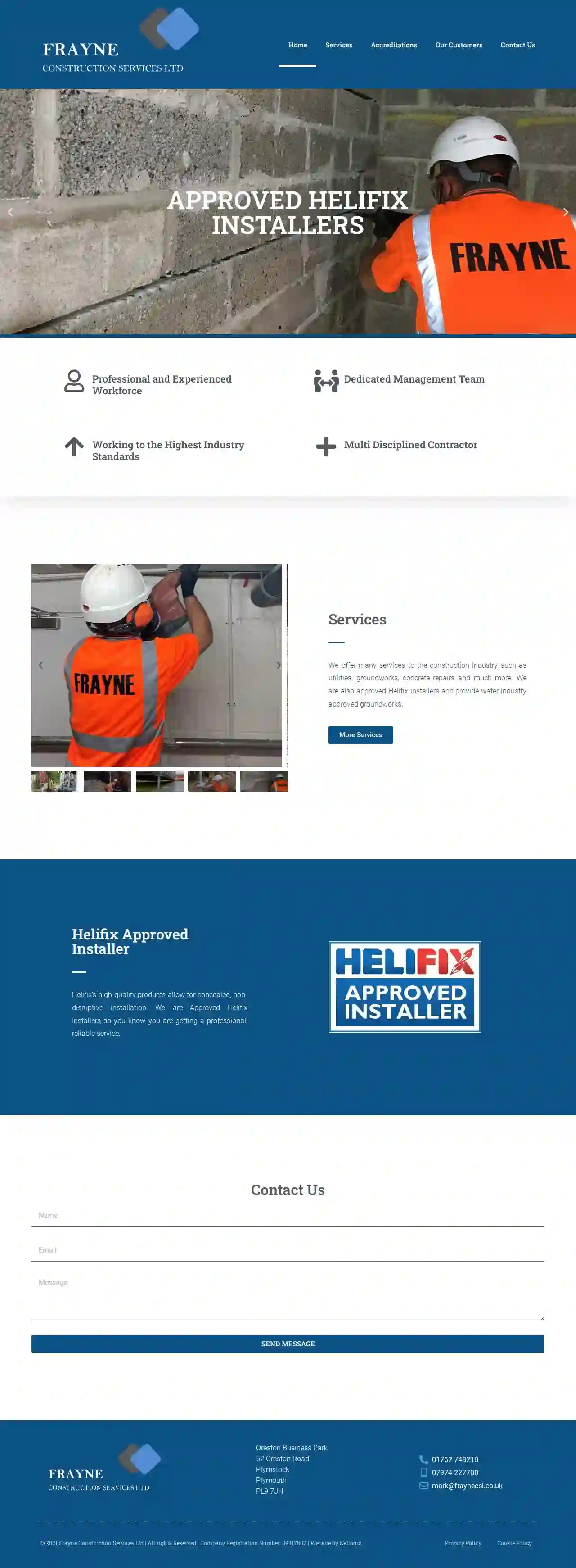 Frayne Construction Services Limited