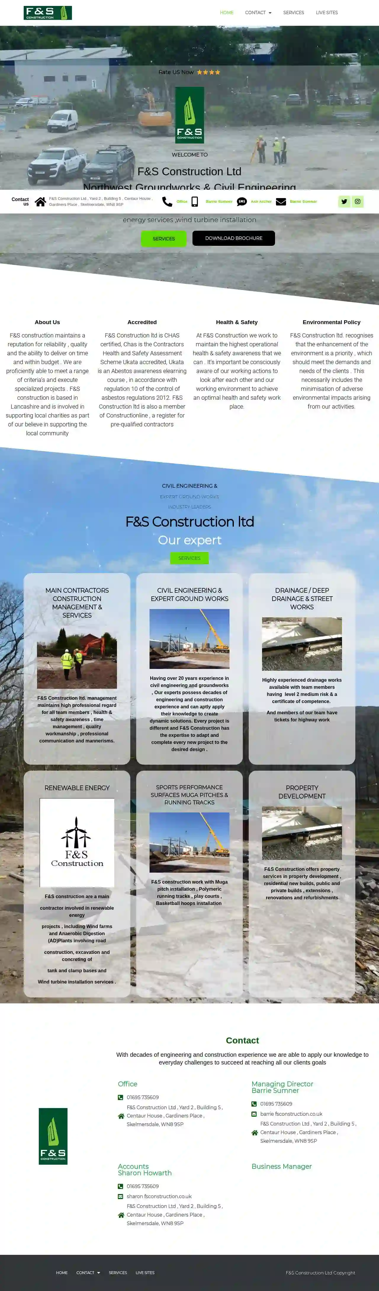 F&S Construction ltd