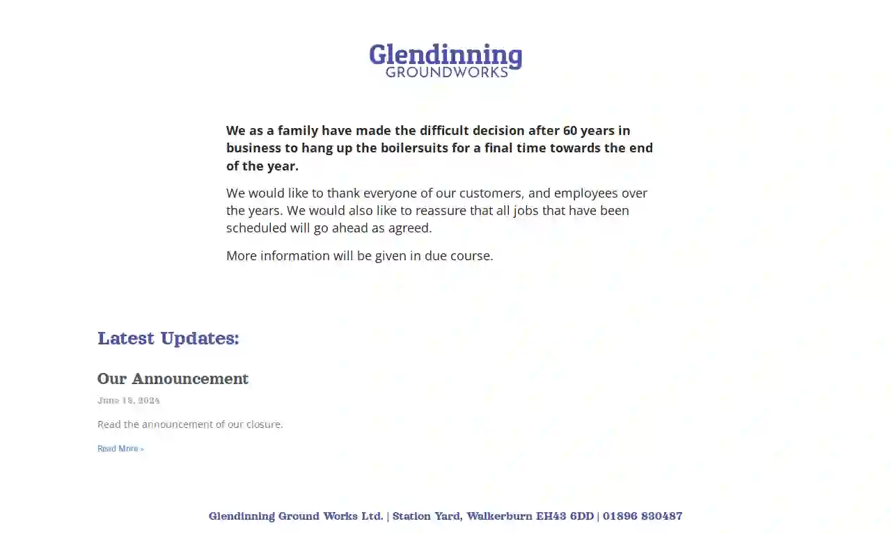 Glendinning Groundworks