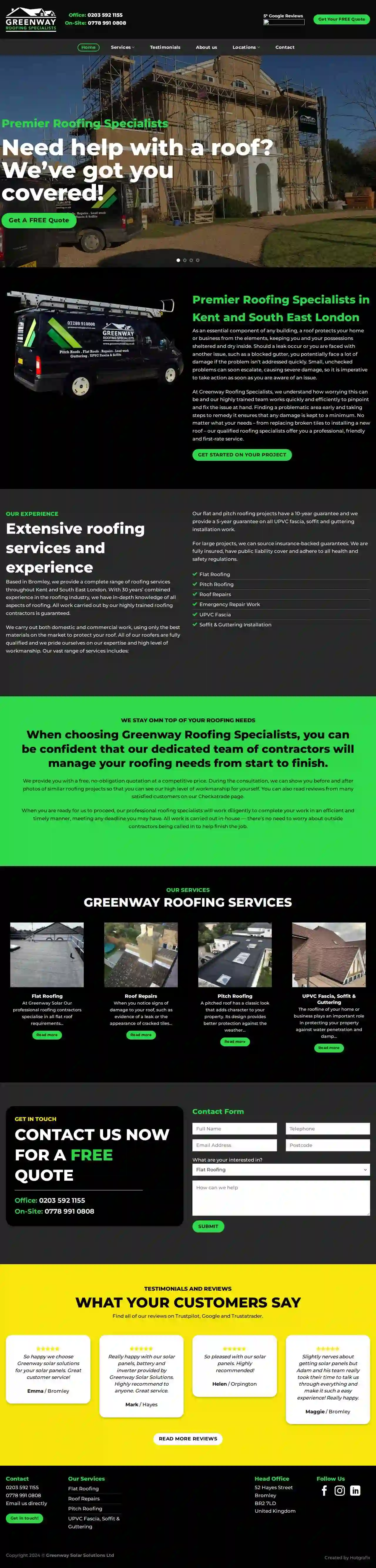 Greenway Roofing Specialists ltd