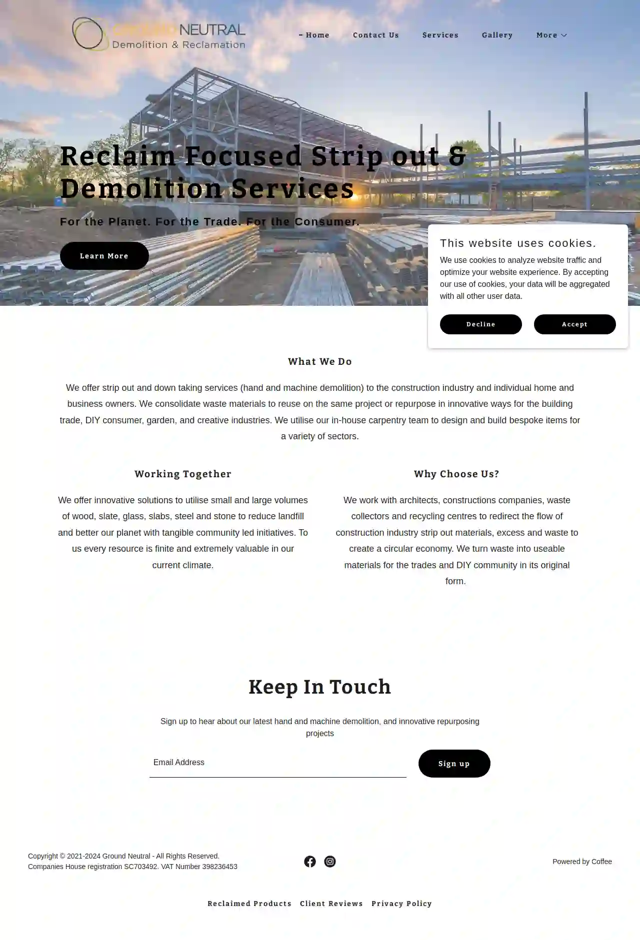 Ground Neutral Ltd - Demolition and Reclamation