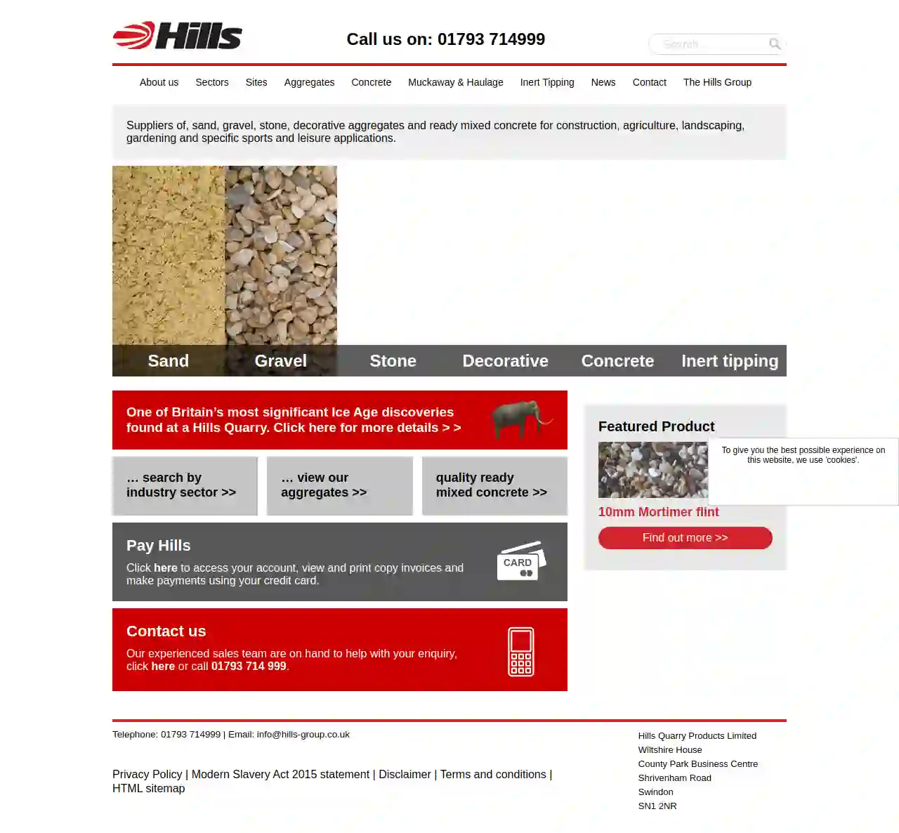 Hills Quarry Products - Gloucester Ready Mixed Concrete (24 hour working available)