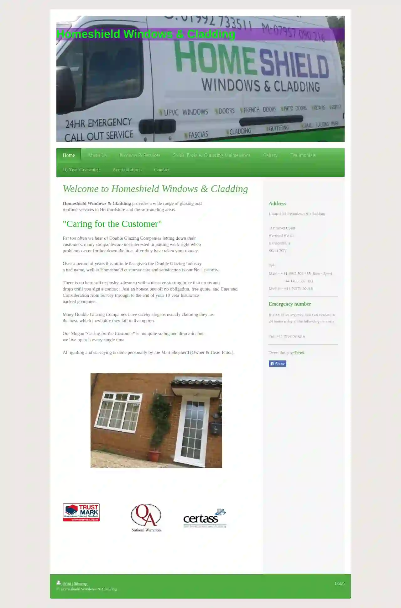 Homeshield Windows & Cladding Ltd