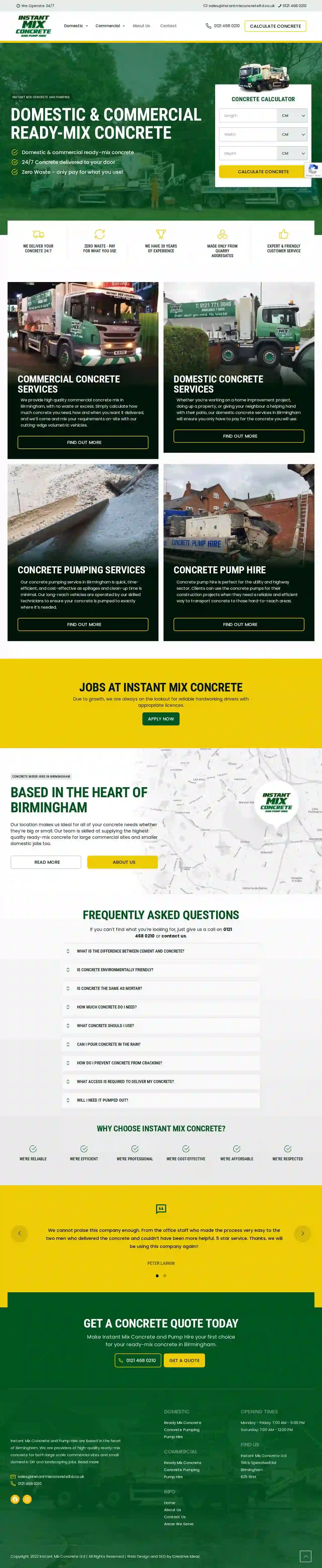 Instant Mix Concrete Ltd