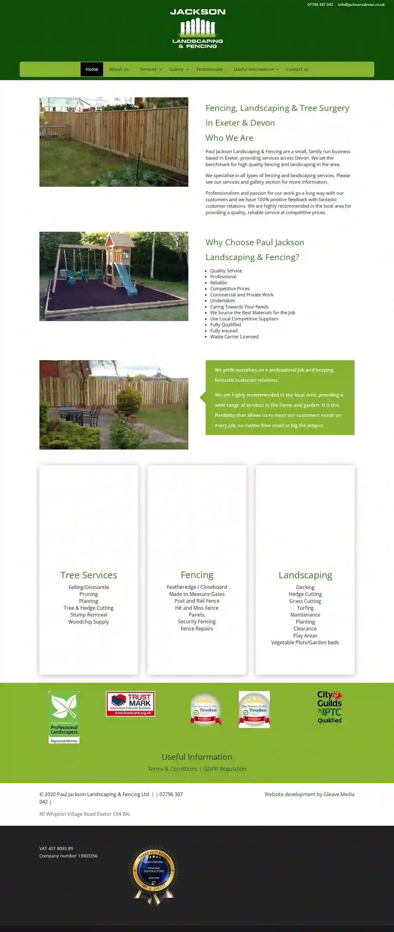 Paul Jackson Landscaping & Fencing