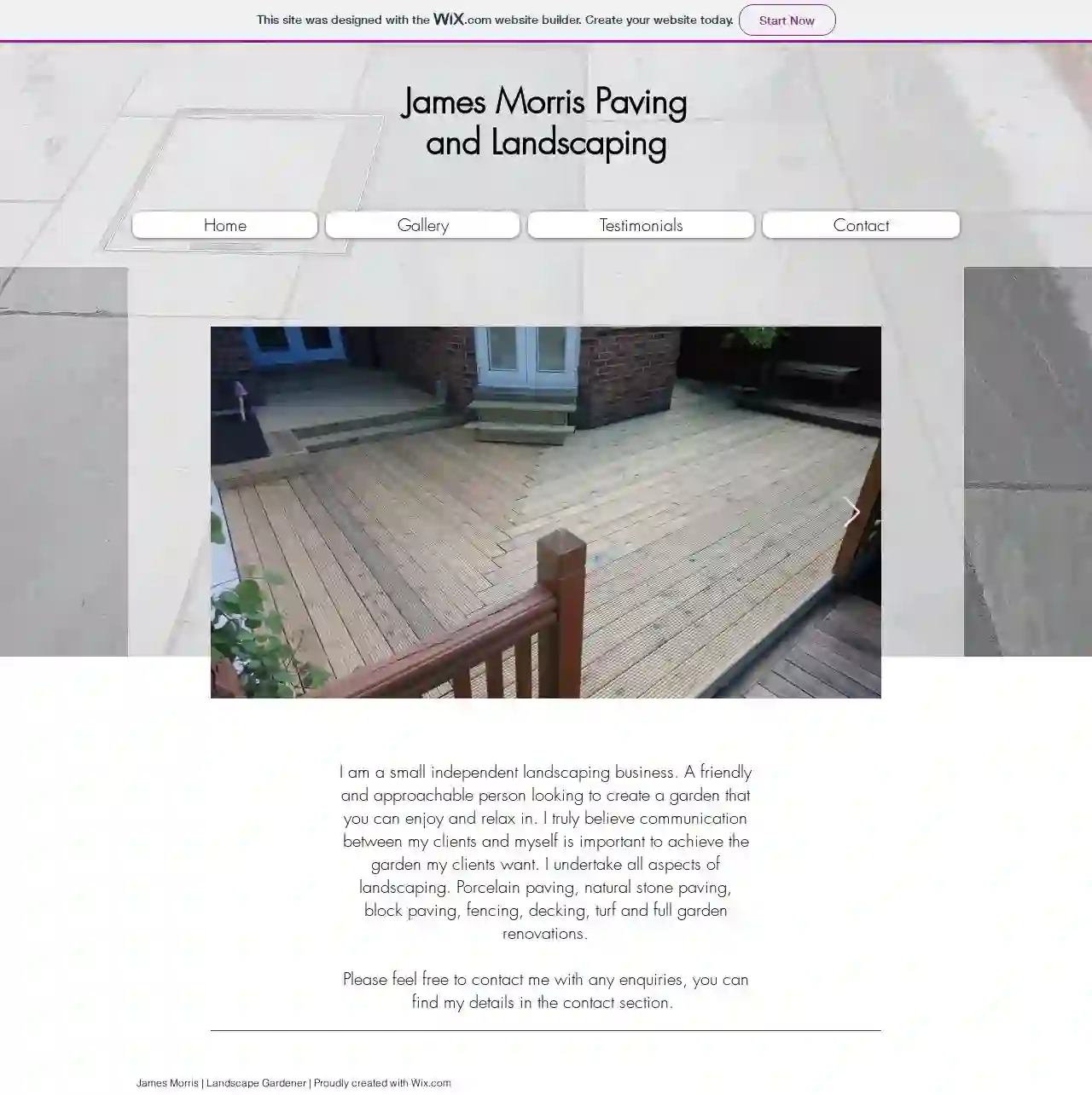 James Morris Paving and Landscaping