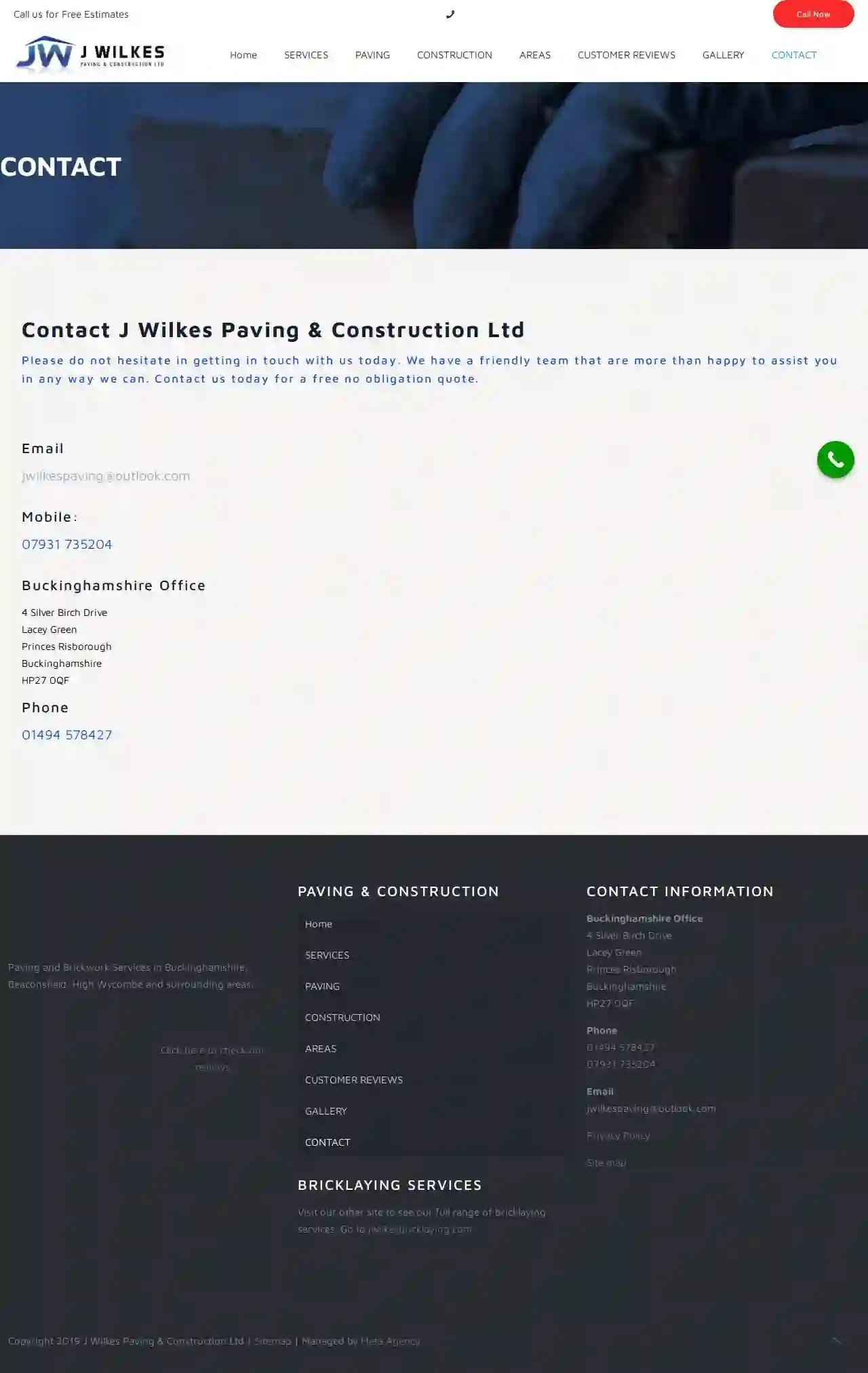 J Wilkes Paving & Construction Ltd