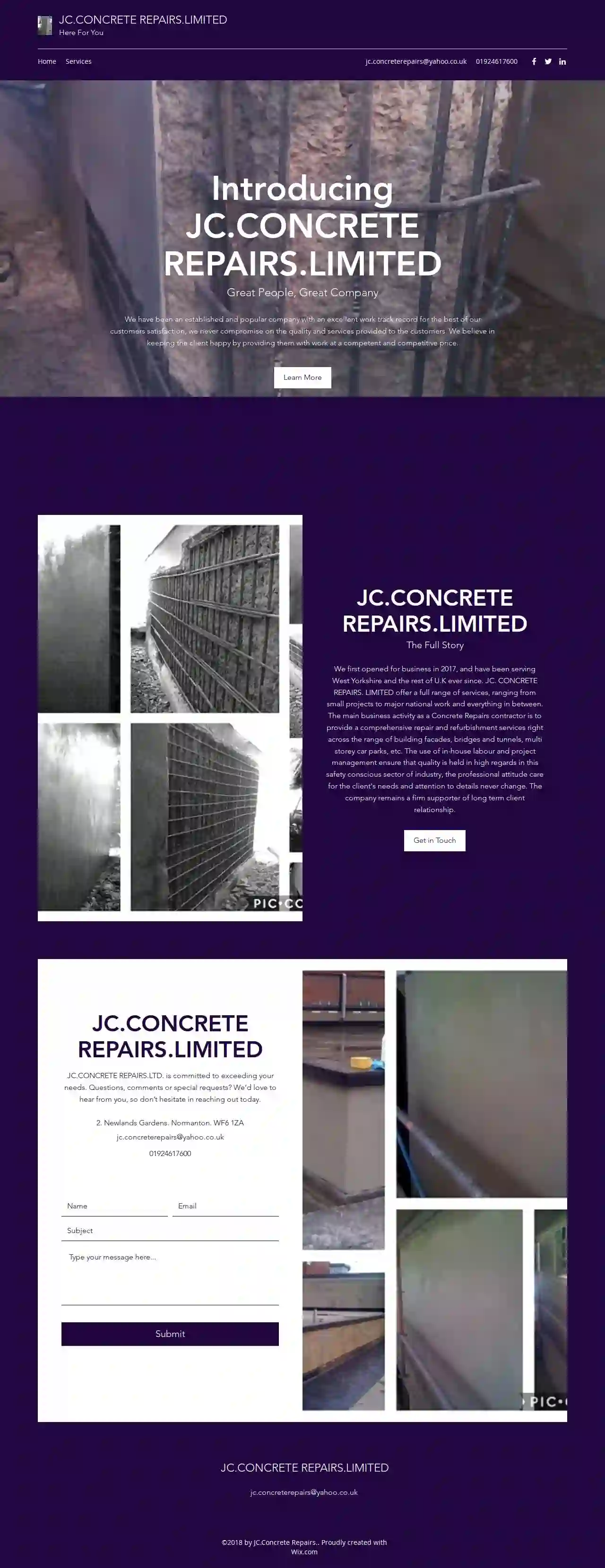 JC.CONCRETE REPAIRS.LIMITED