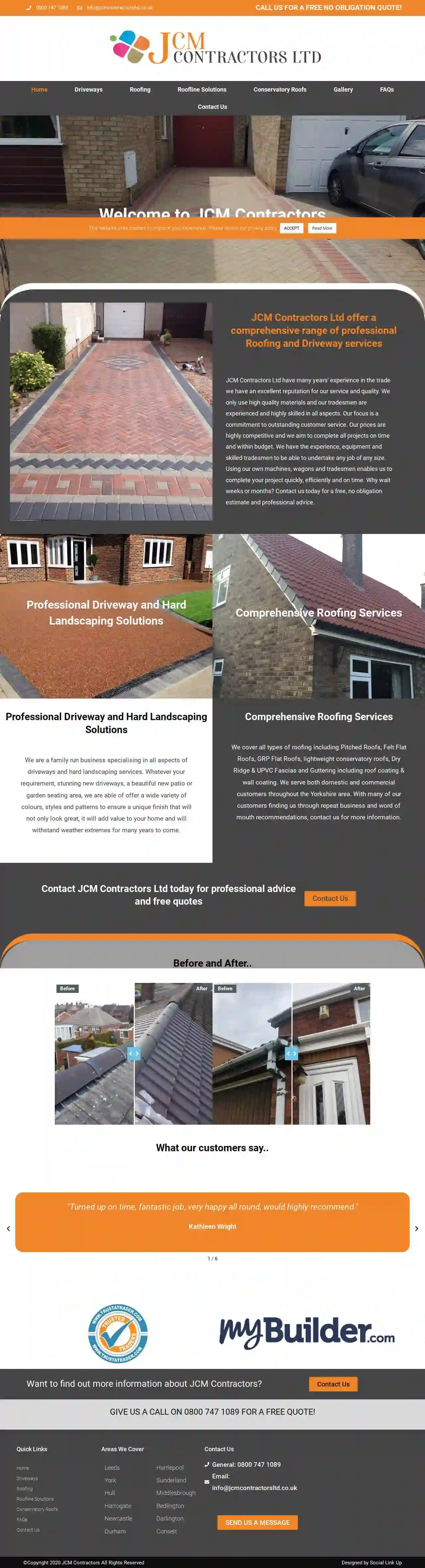 JCM Contractors The Resin Driveway & Block Paving Specialist