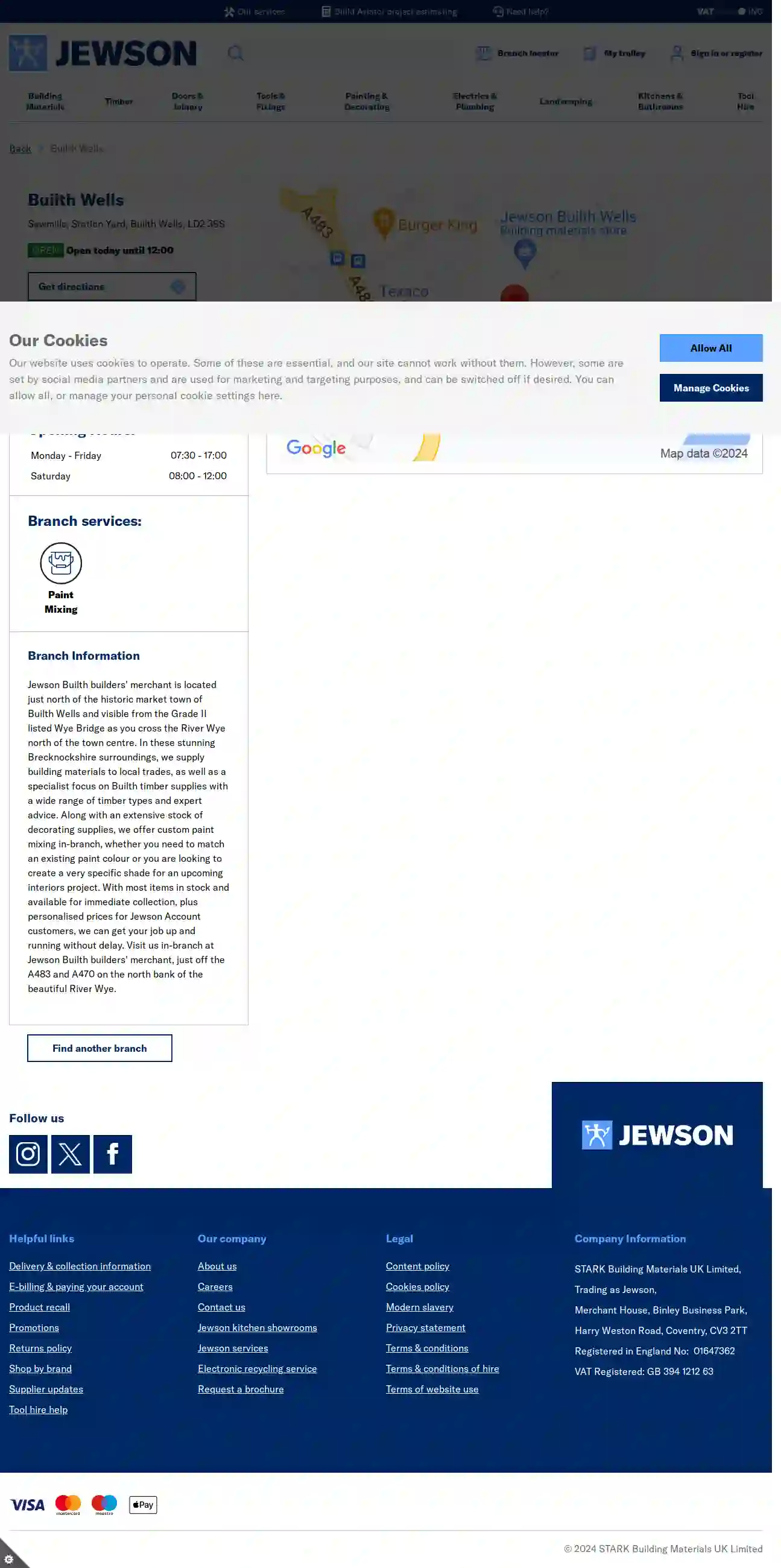 Jewson Builth Wells