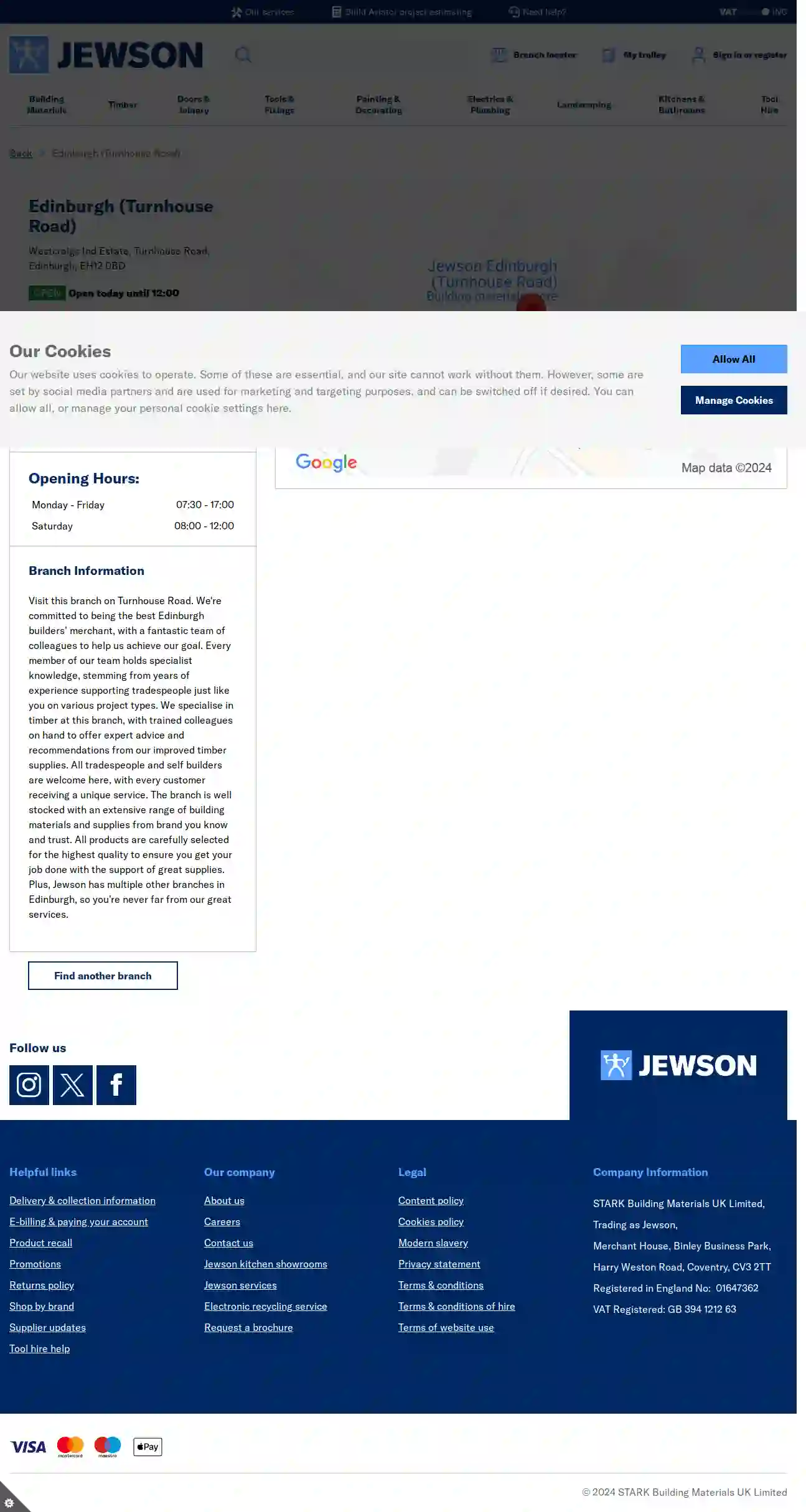 Jewson Edinburgh (Turnhouse Road)