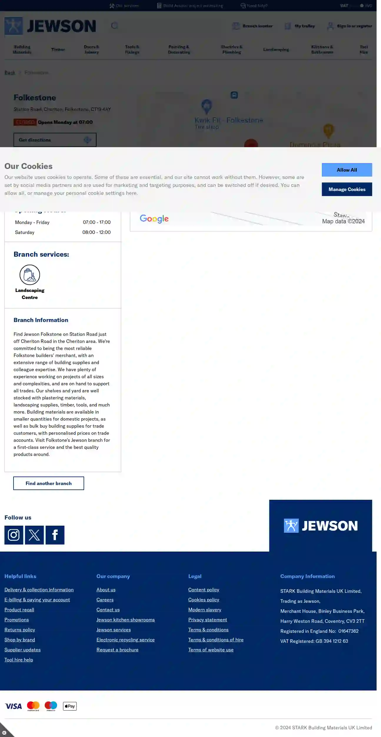 Jewson Folkestone