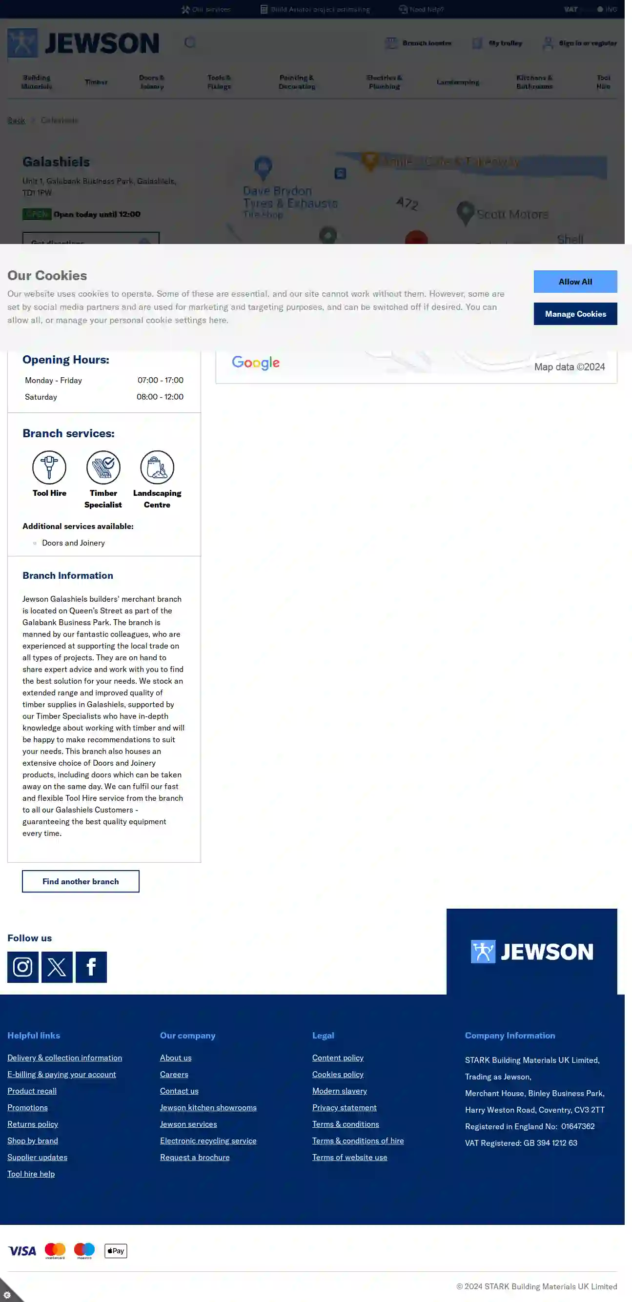 Jewson Galashiels