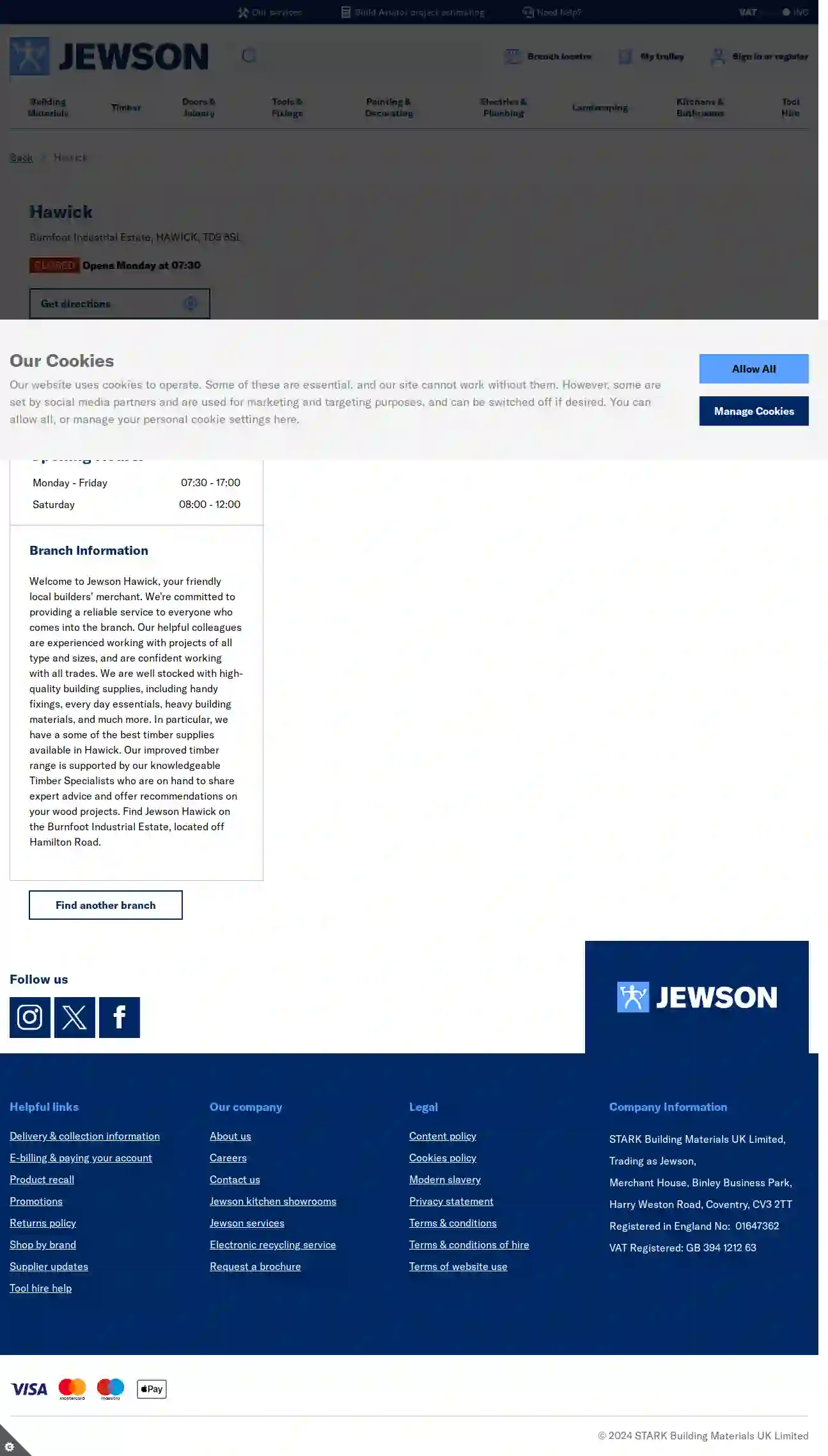 Jewson Hawick