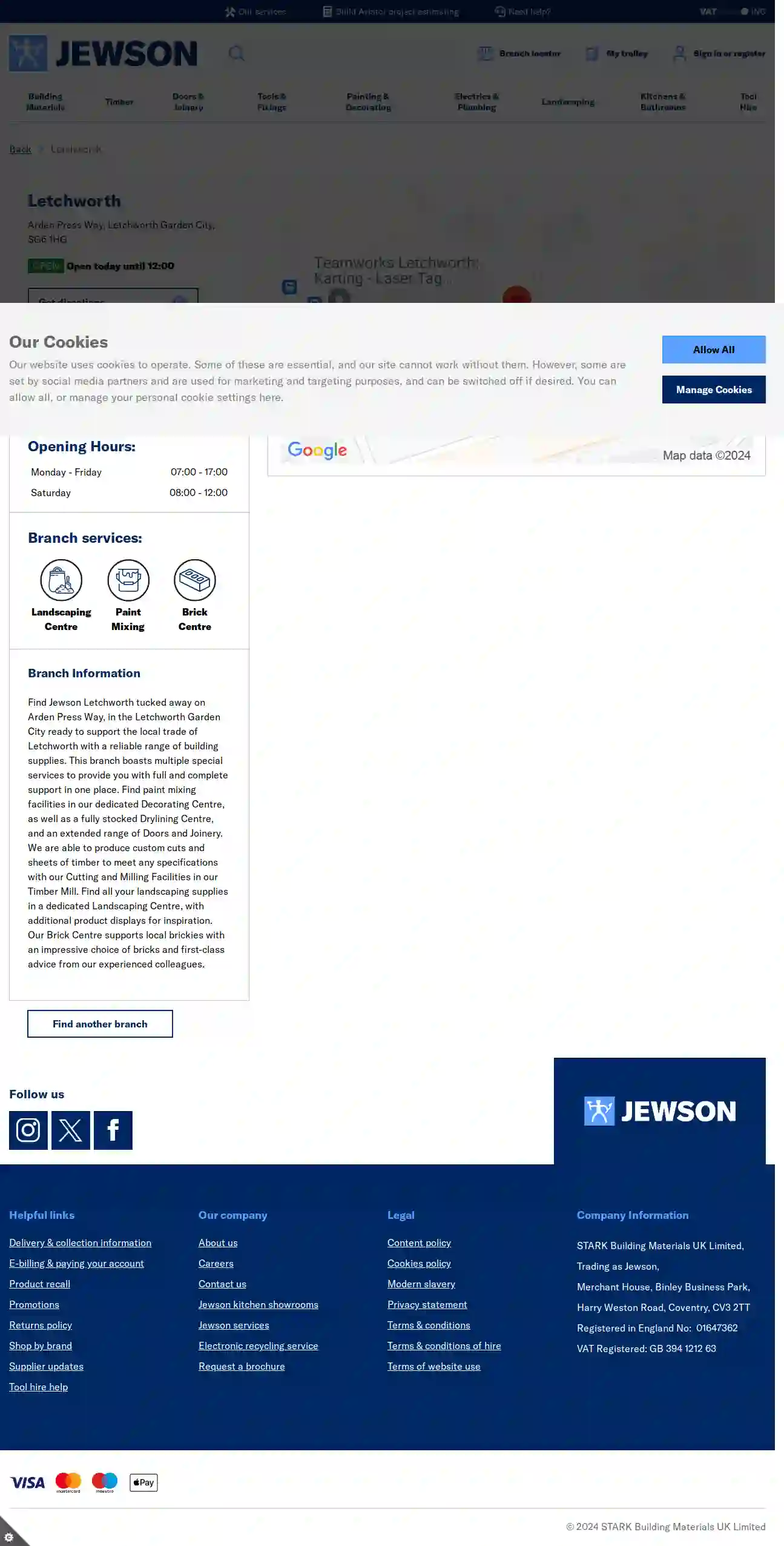 Jewson Letchworth