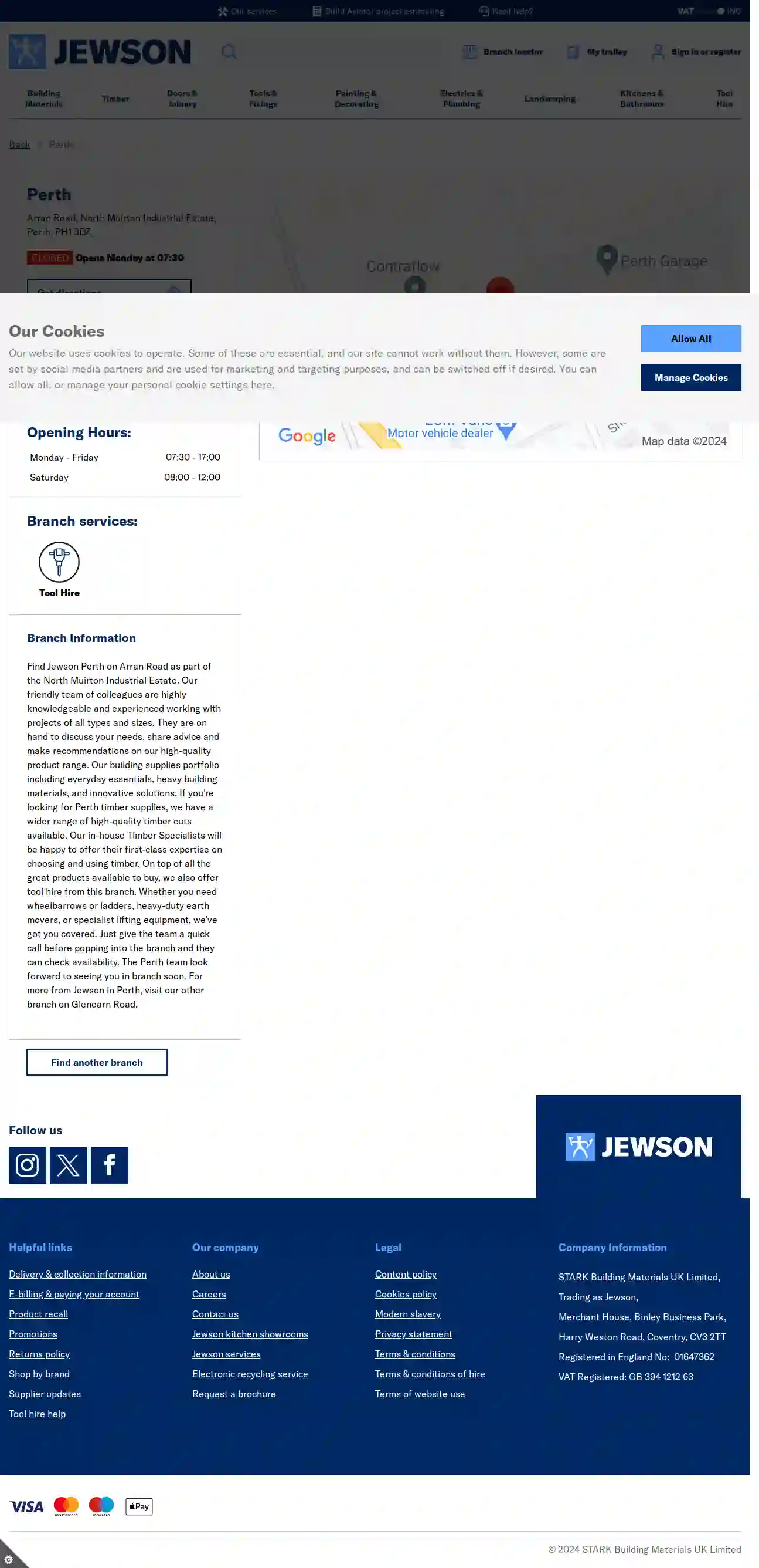 Jewson Perth (Arran Road)