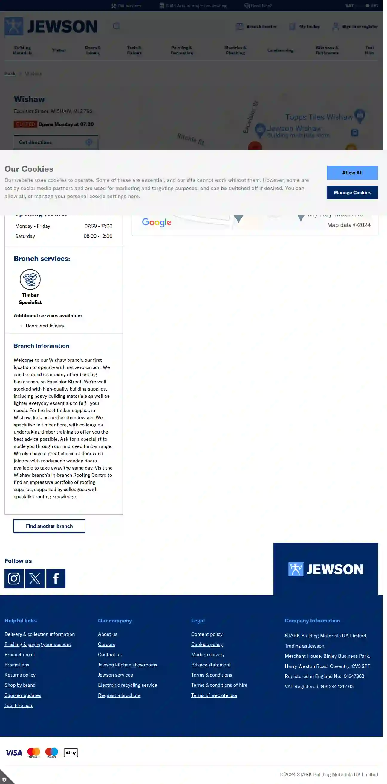 Jewson Wishaw