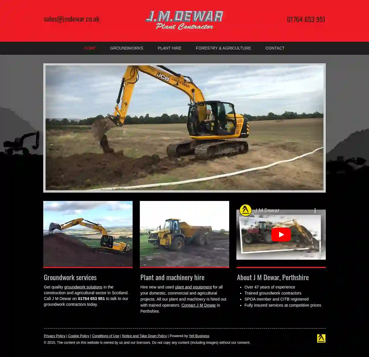 J M Dewar Plant Contractor