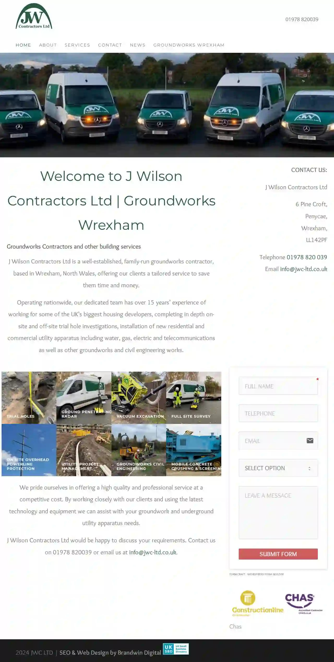 J Wilson Contractors Ltd