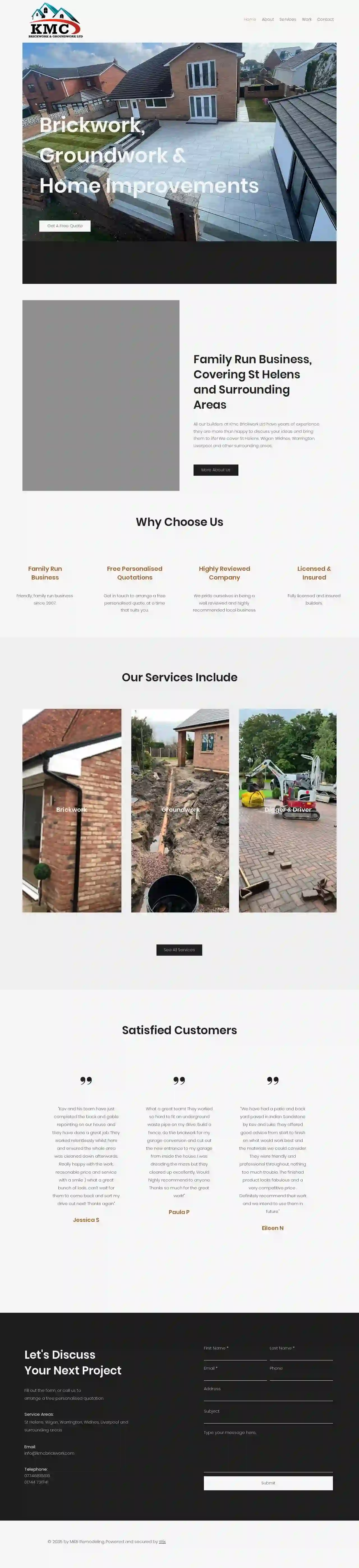 KMC Brickwork and Groundwork Ltd