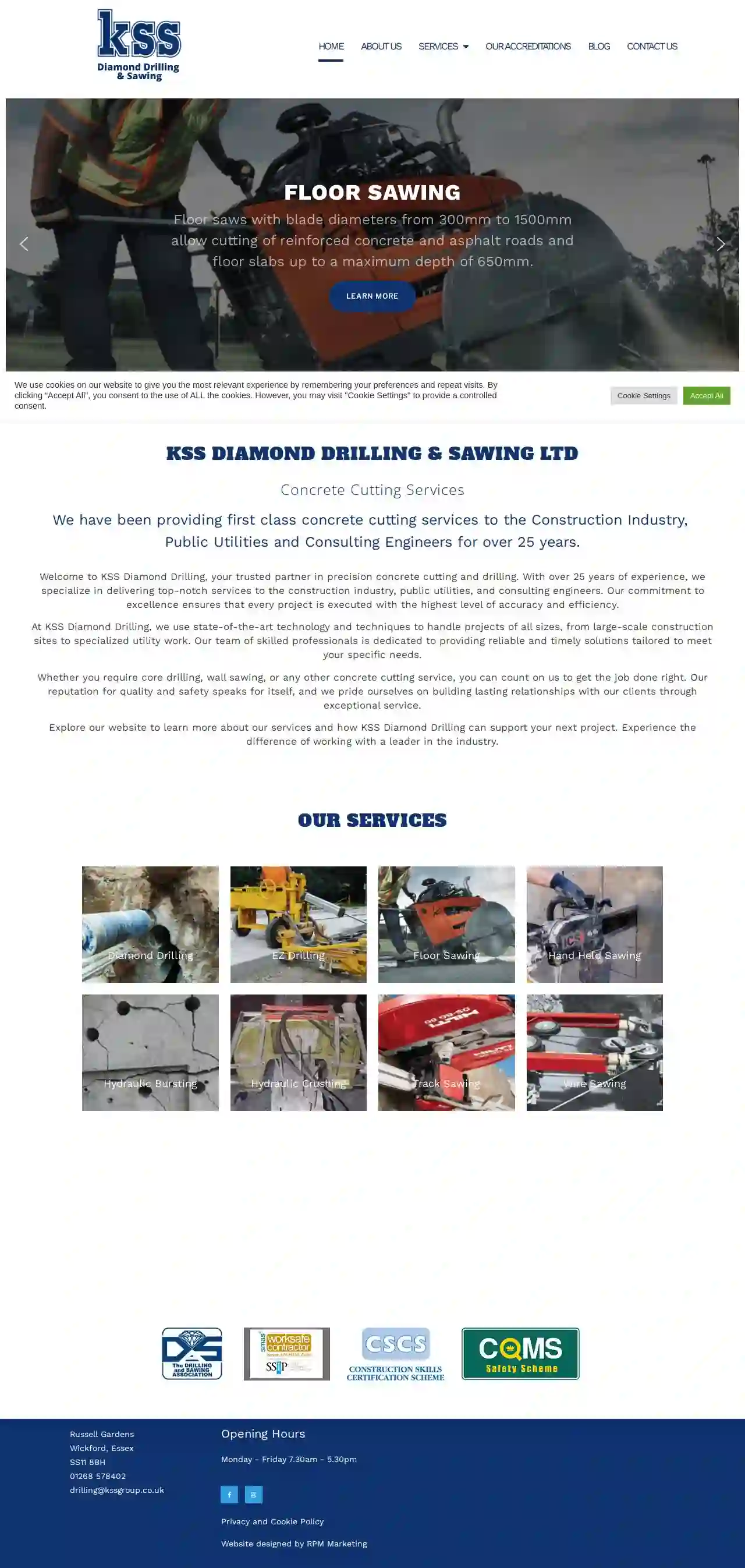 Kss Diamond Drilling & Sawing Ltd