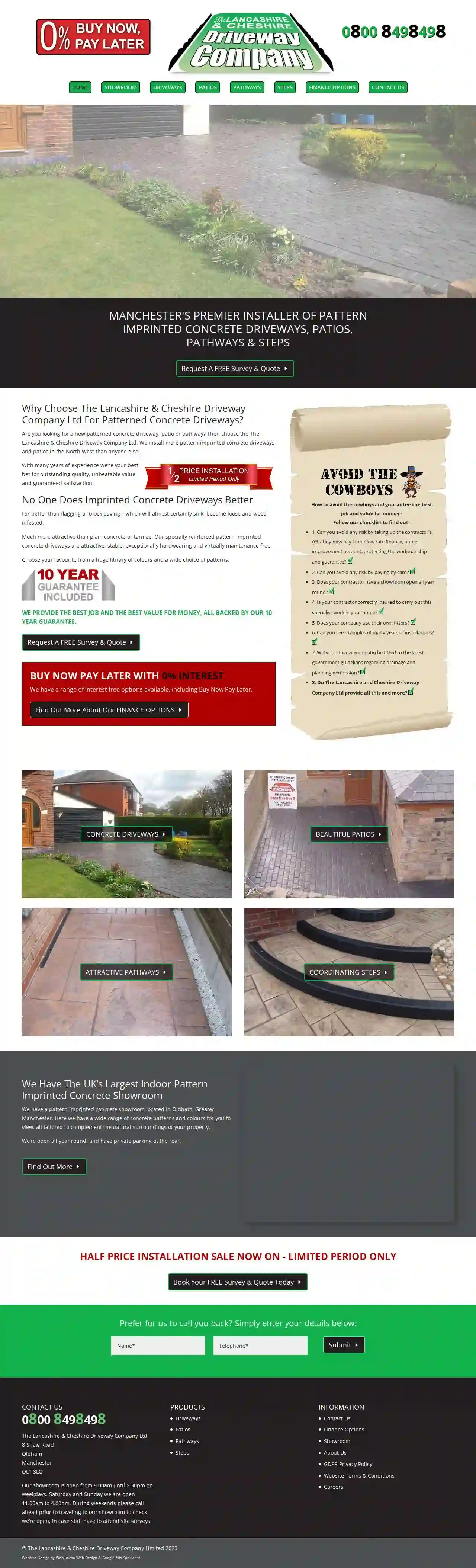 The Lancashire & Cheshire Driveway Company Ltd