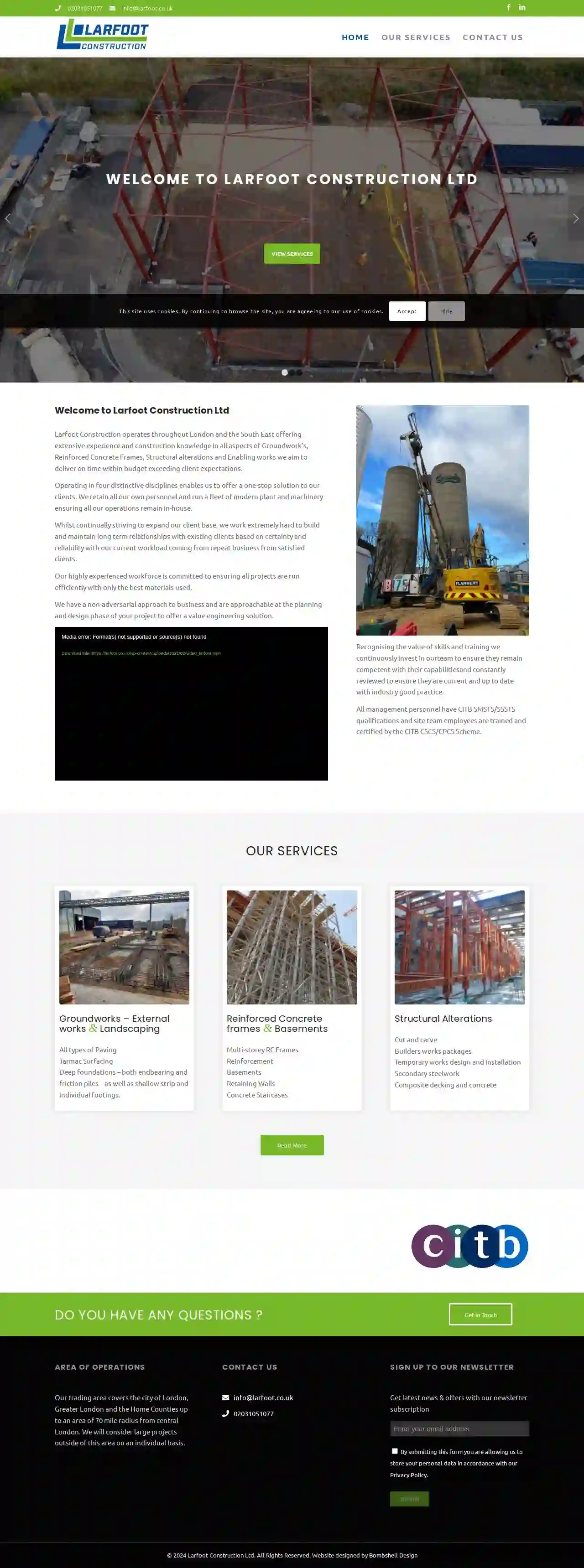 Larfoot Construction Ltd